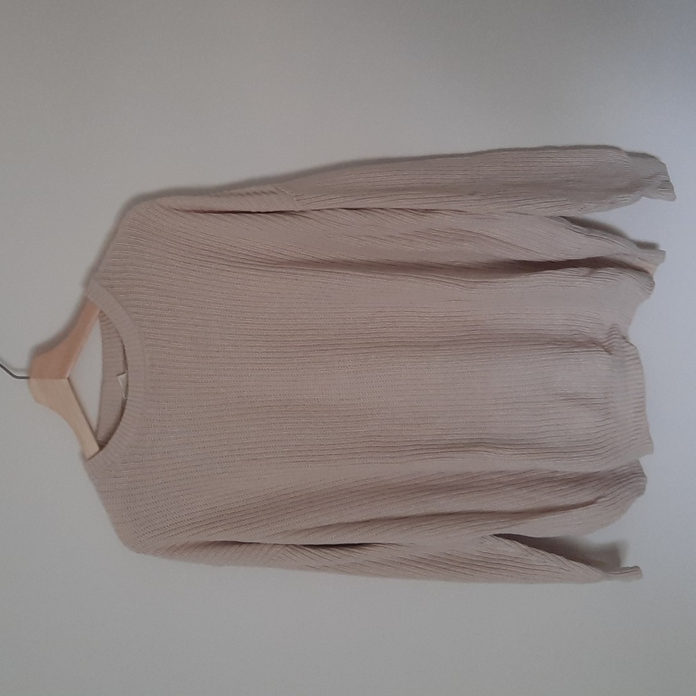 Cream 100% cotton sweater